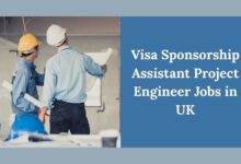 Visa Sponsorship Assistant Project Engineer Jobs in UK