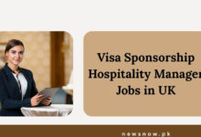 Visa Sponsorship Hospitality Manager Jobs in UK