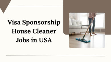 Visa Sponsorship House Cleaner Jobs in USA