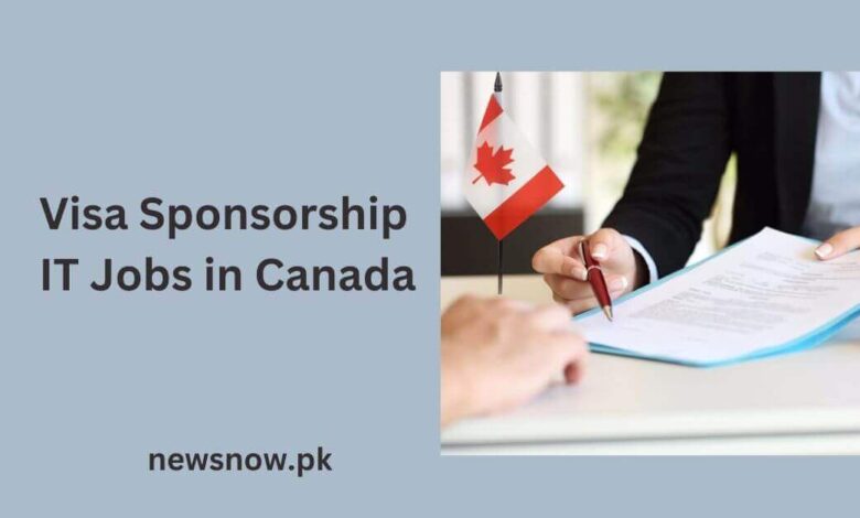 Visa Sponsorship IT Jobs in Canada