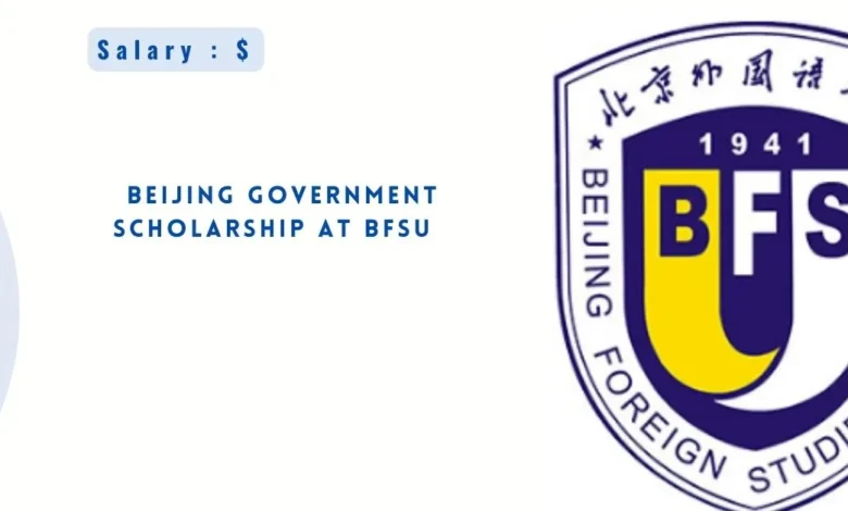 Beijing Government Scholarship 