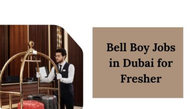 Bell Boy Jobs in Dubai for Fresher