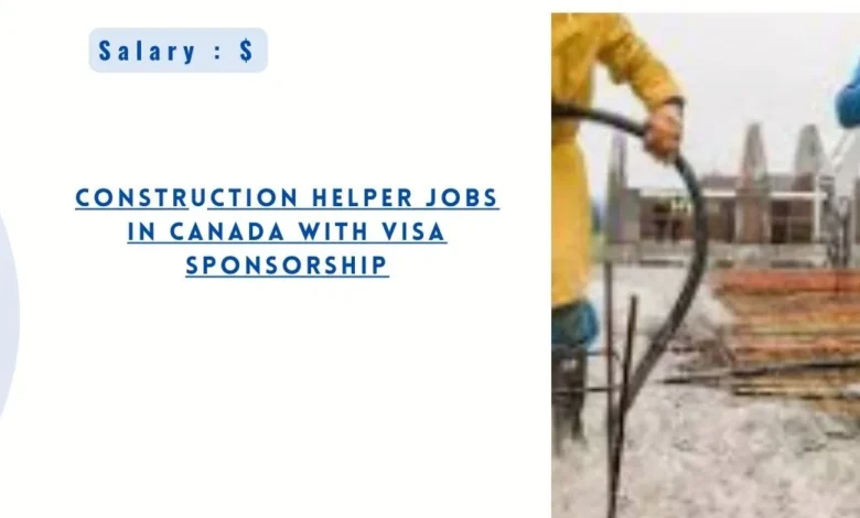 Construction Helper Jobs in Canada