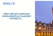 GREAT Britain Campaign Scholarships at Glasgow University