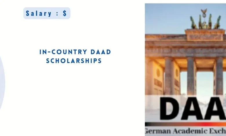 In-Country DAAD Scholarships