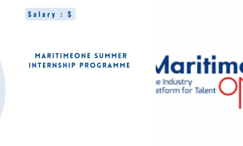 MaritimeONE Summer Internship