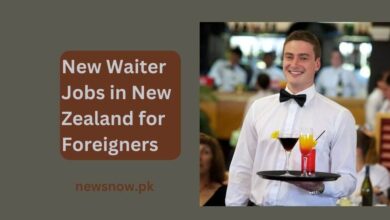 New Waiter Jobs in New Zealand for Foreigners