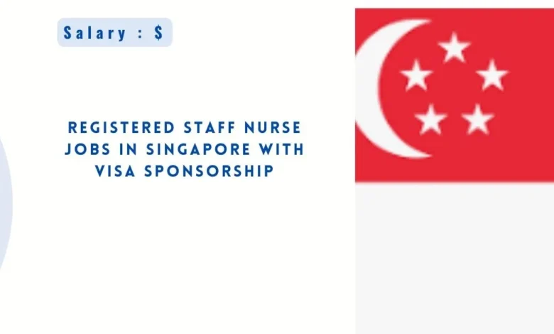 Registered Staff Nurse Jobs in Singapore