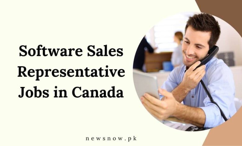 Software Sales Representative Jobs in Canada