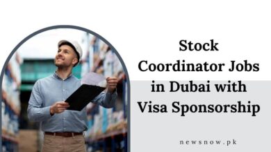 Stock Coordinator Jobs in Dubai with Visa Sponsorship