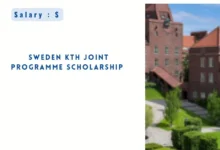 Sweden KTH Joint Programme Scholarship