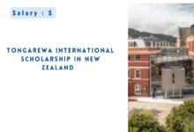 Tongarewa International Scholarship