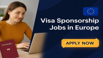 Visa Sponsorship Jobs in Europe