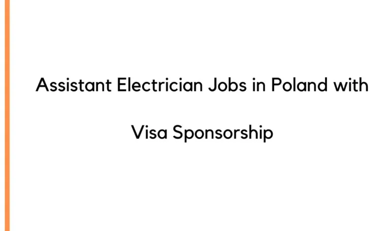 Assistant Electrician Jobs in Poland