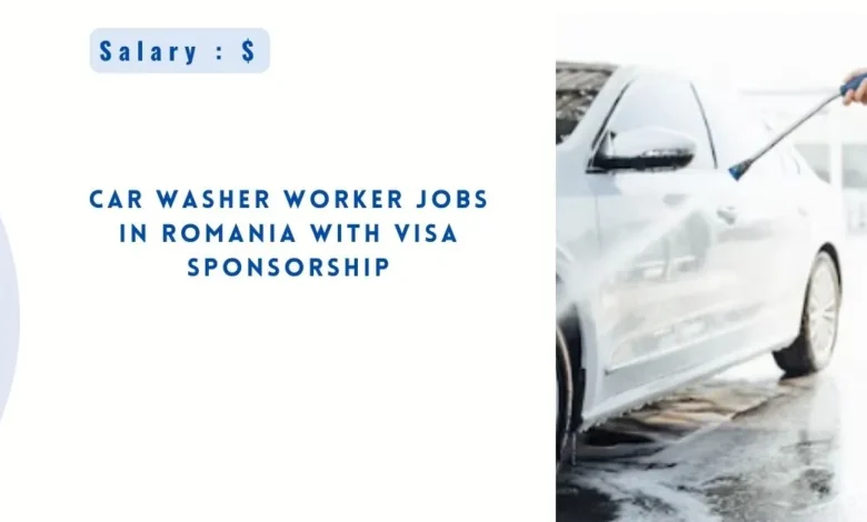 Car Washer Worker Jobs in Romania