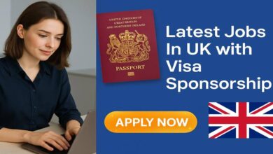 Latest Jobs In UK with Visa Sponsorship