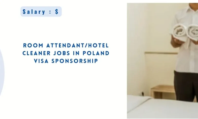 Room Attendant/Hotel Cleaner Jobs in Poland