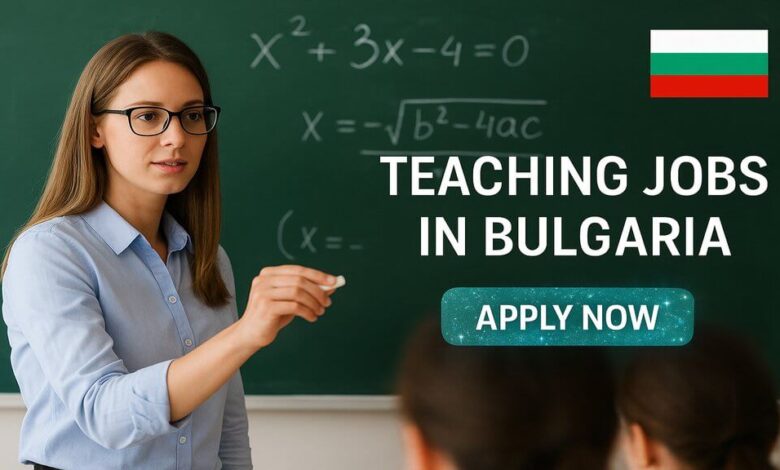 Teaching Jobs in Bulgaria