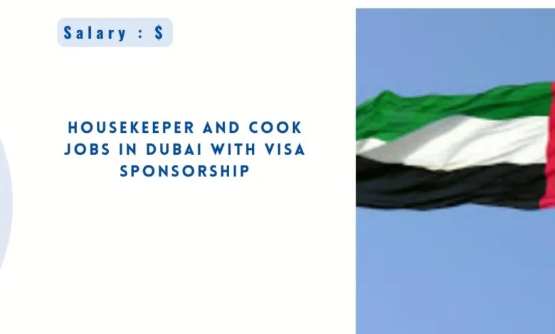 Housekeeper and Cook Jobs in Dubai