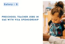 Preschool Teacher Jobs in UAE