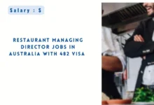 Restaurant Managing Director Jobs in Australia
