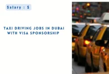 Taxi Driving Jobs in Dubai