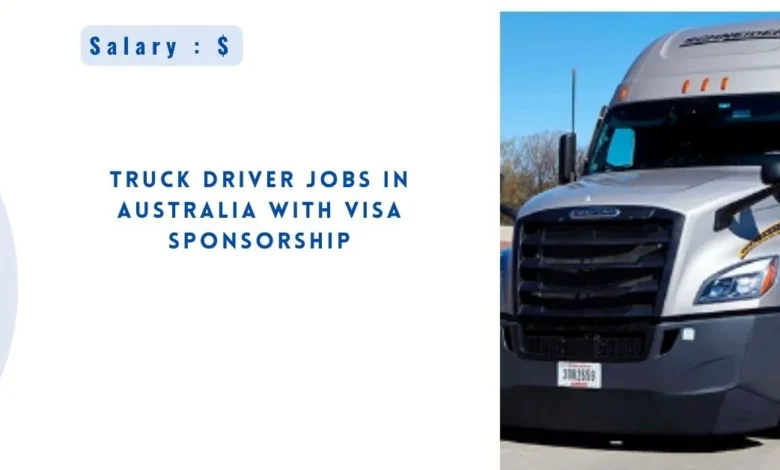 Truck Driver Jobs in Australia