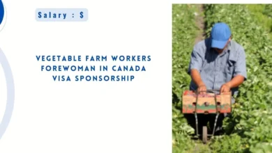 Vegetable Farm Workers Forewoman in Canada
