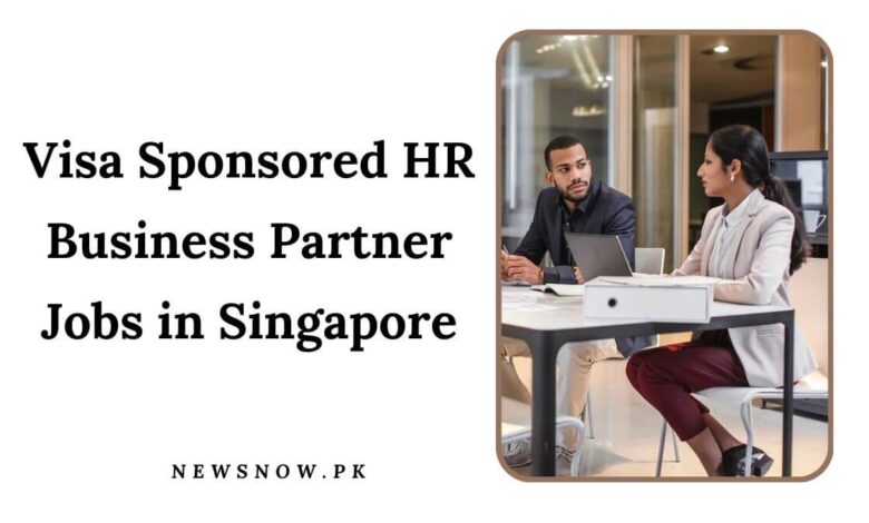 Visa Sponsored HR Business Partner Jobs in Singapore