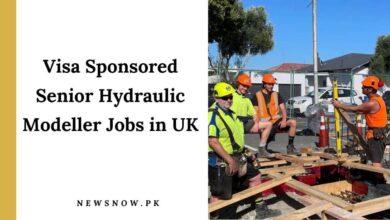 Visa Sponsored Senior Hydraulic Modeller Jobs in UK