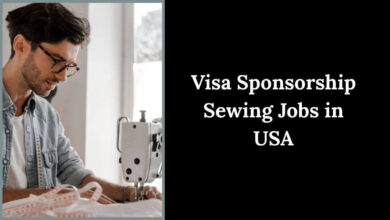 Visa Sponsorship Sewing Jobs in USA