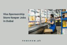 Visa Sponsorship Store Keeper Jobs in Dubai