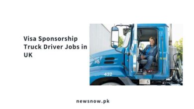 Visa Sponsorship Truck Driver Jobs in UK