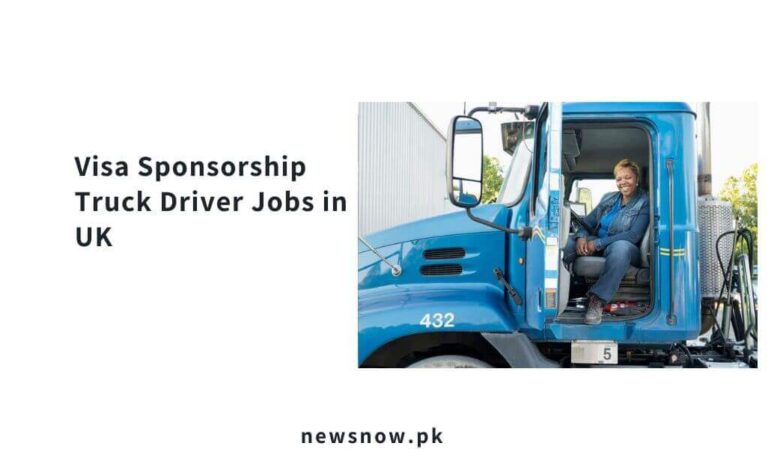 Visa Sponsorship Truck Driver Jobs in UK