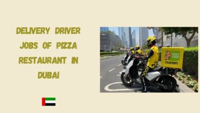 Delivery Driver Jobs of Pizza Restaurant in Dubai