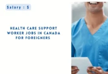 Health Care Support Worker Jobs In Canada