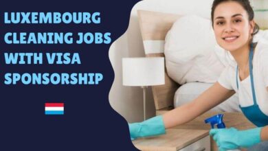 Luxembourg Cleaning Jobs with Visa Sponsorship
