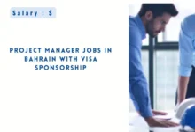 Project Manager Jobs in Bahrain