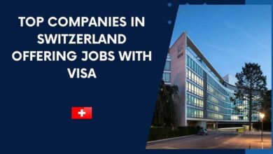 Top Companies in Switzerland Offering Jobs with Visa