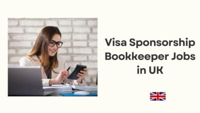 Visa Sponsorship Bookkeeper Jobs in UK