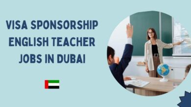 Visa Sponsorship English Teacher Jobs in Dubai