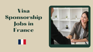 Visa Sponsorship Jobs in France