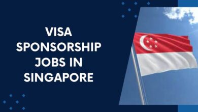 Visa Sponsorship Jobs in Singapore