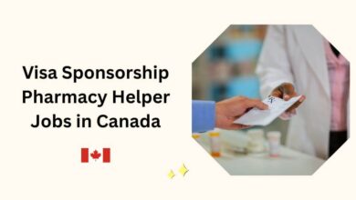Visa Sponsorship Pharmacy Helper Jobs in Canada