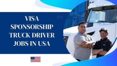 Visa Sponsorship Truck Driver Jobs in USA