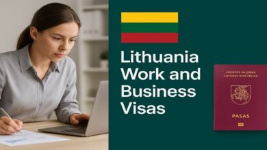Lithuania Work and Business Visas