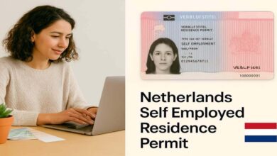 Netherlands Self Employed Residence Permit